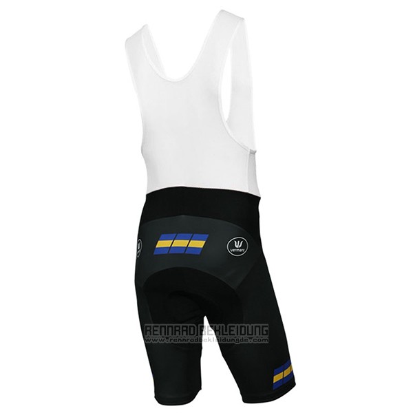 2017 Fahrradbekleidung SEG Racing Academy Champion Schweden Trikot Kurzarm und Tragerhose - zum Schließen ins Bild klicken